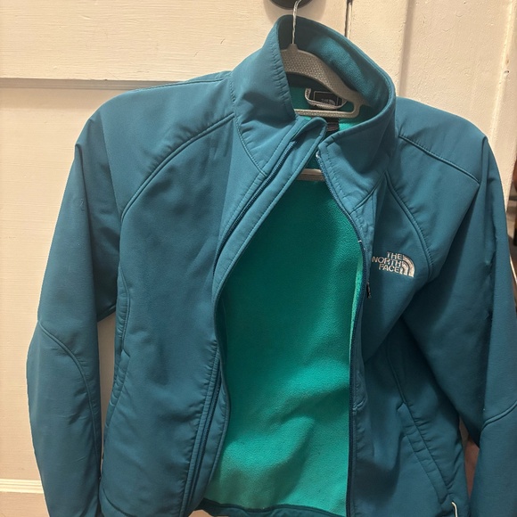 Women's North Face Jacket, Size Small, Teal Blue - Picture 3 of 3